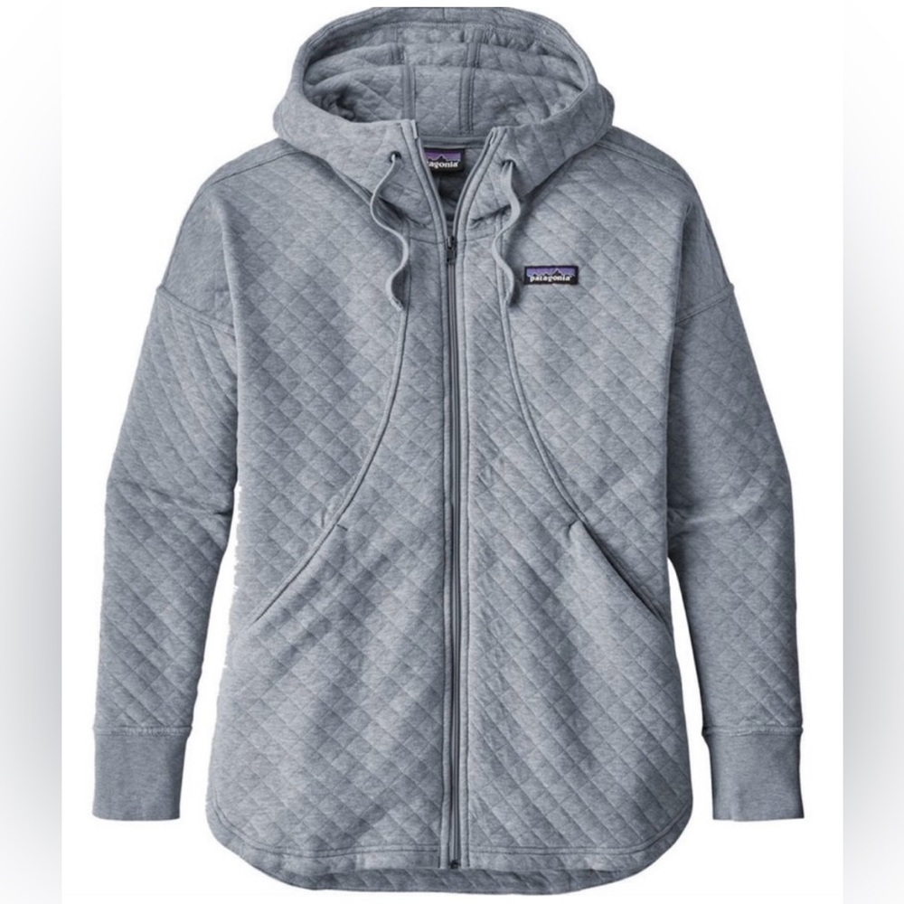 Patagonia Organic Cotton Quilt Full-Zip Hoodie